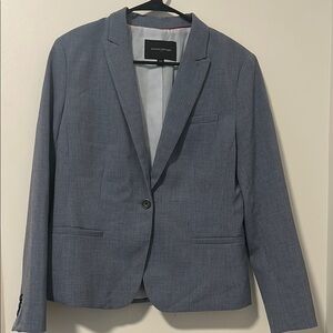 Banana Republic Blue Blazer Work Career Office Size 10P